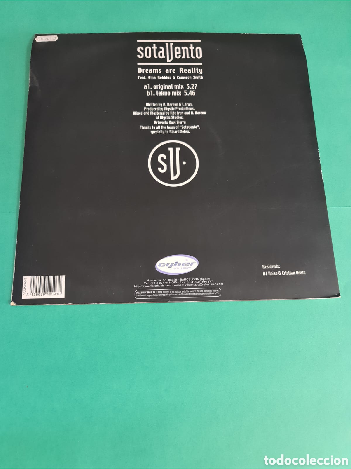 Discos de vinilo: Vinilo SotaVento/ Dreams are Reality - Foto 4