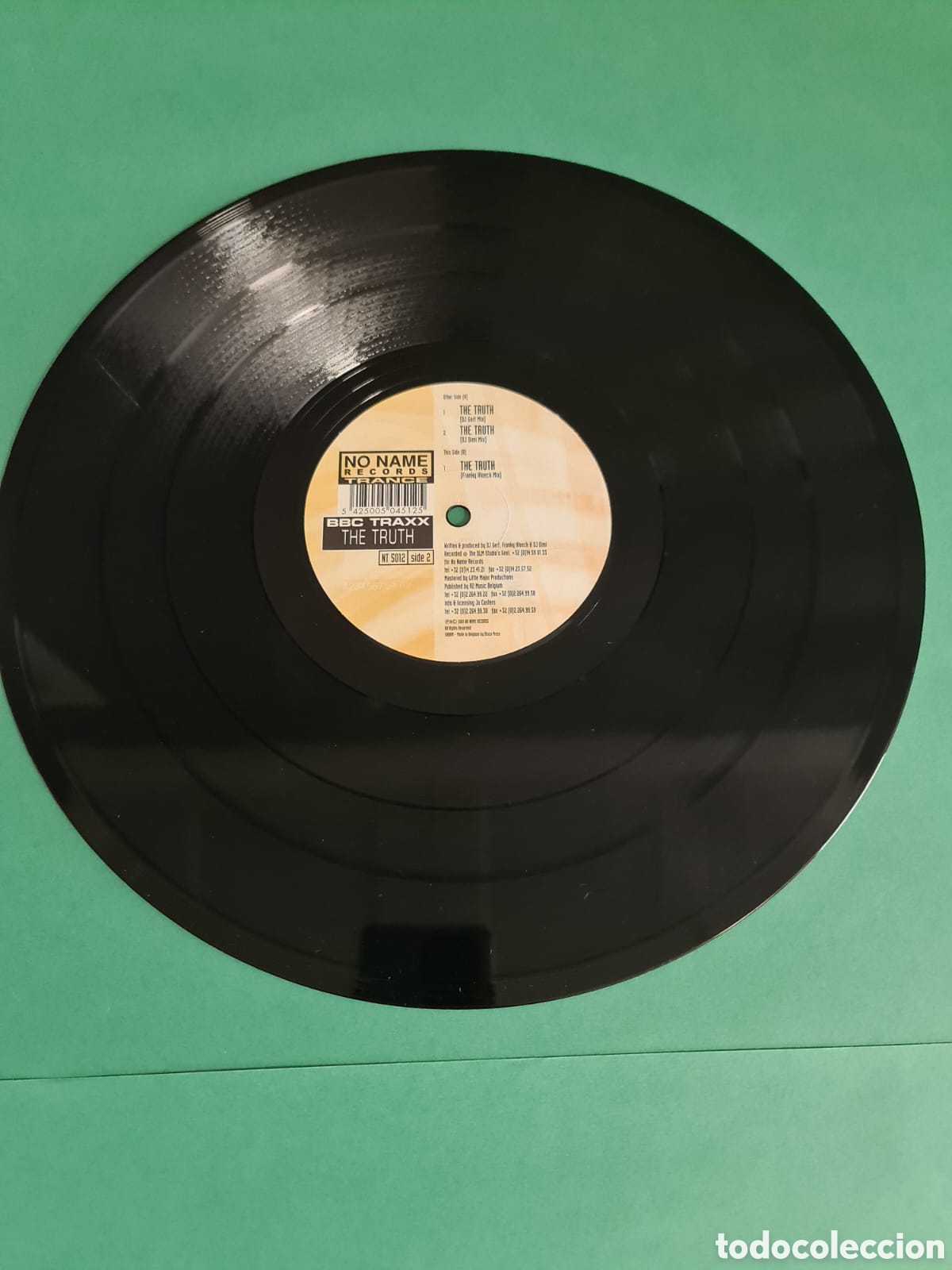 Discos de vinilo: Vinilo NO NAME RECORDS. TRANCE. - Foto 2