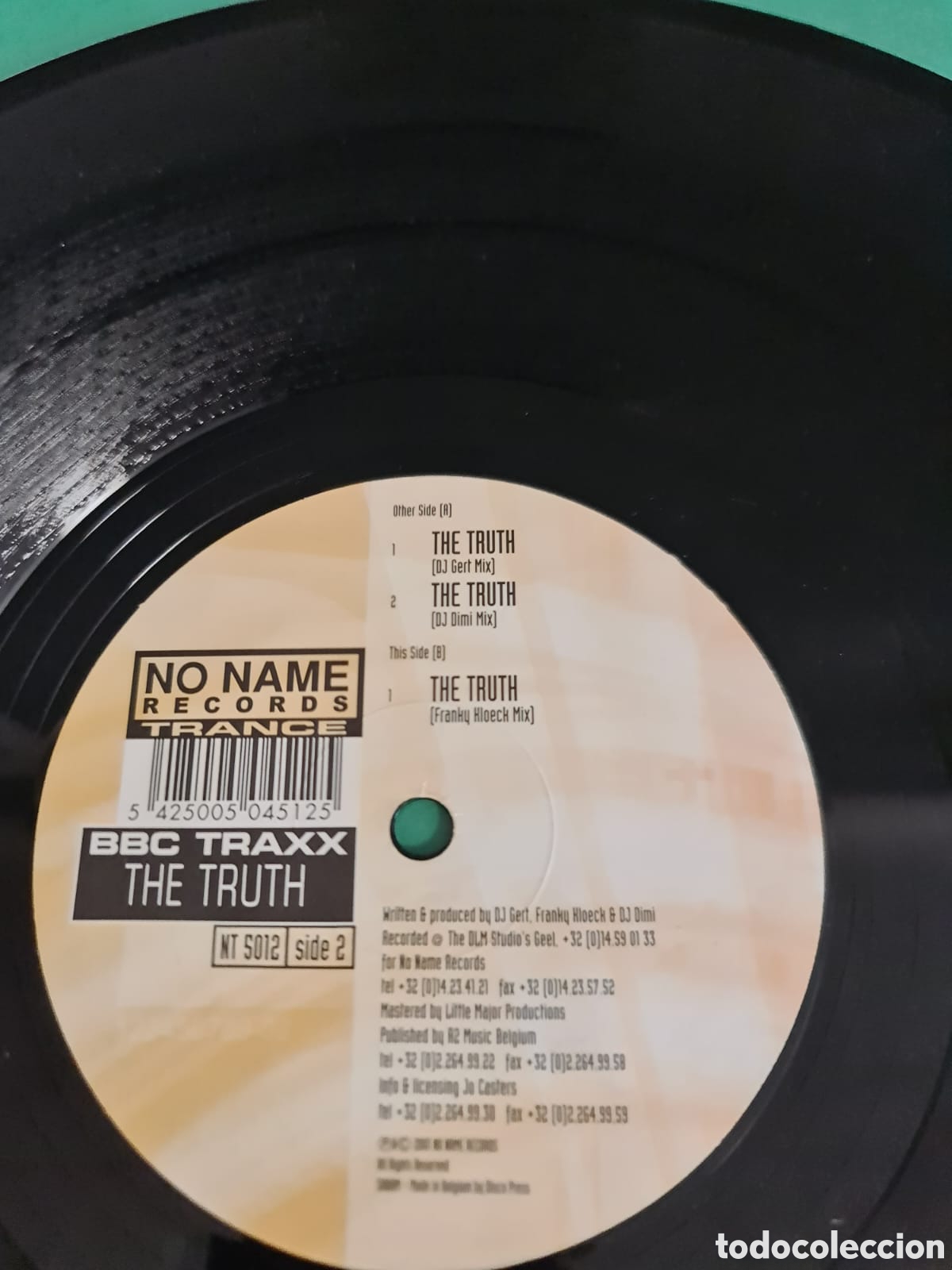 Discos de vinilo: Vinilo NO NAME RECORDS. TRANCE. - Foto 4