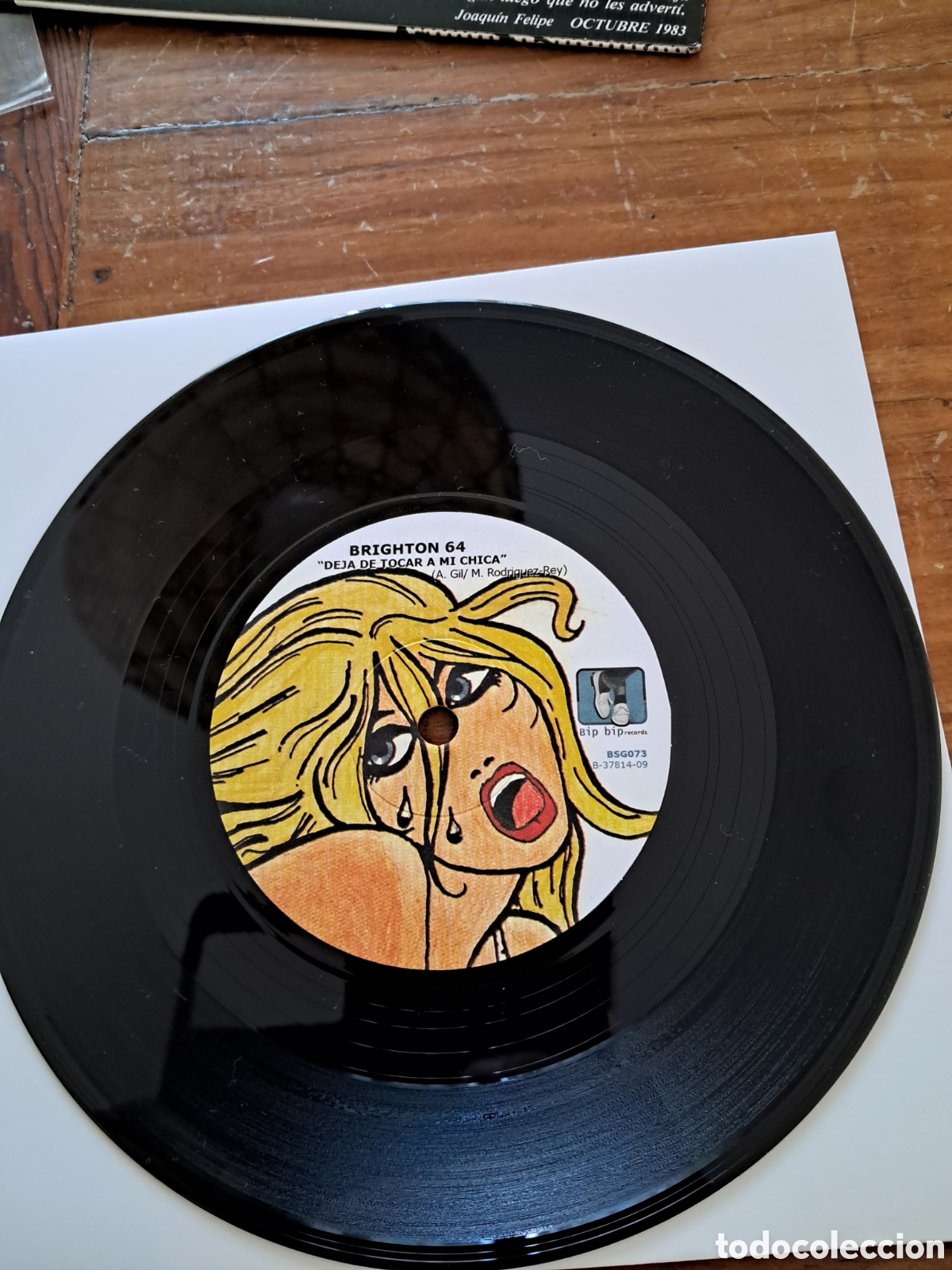 Discos de vinilo: Brighton 64 - deja de tocar a mi chica - Foto 3