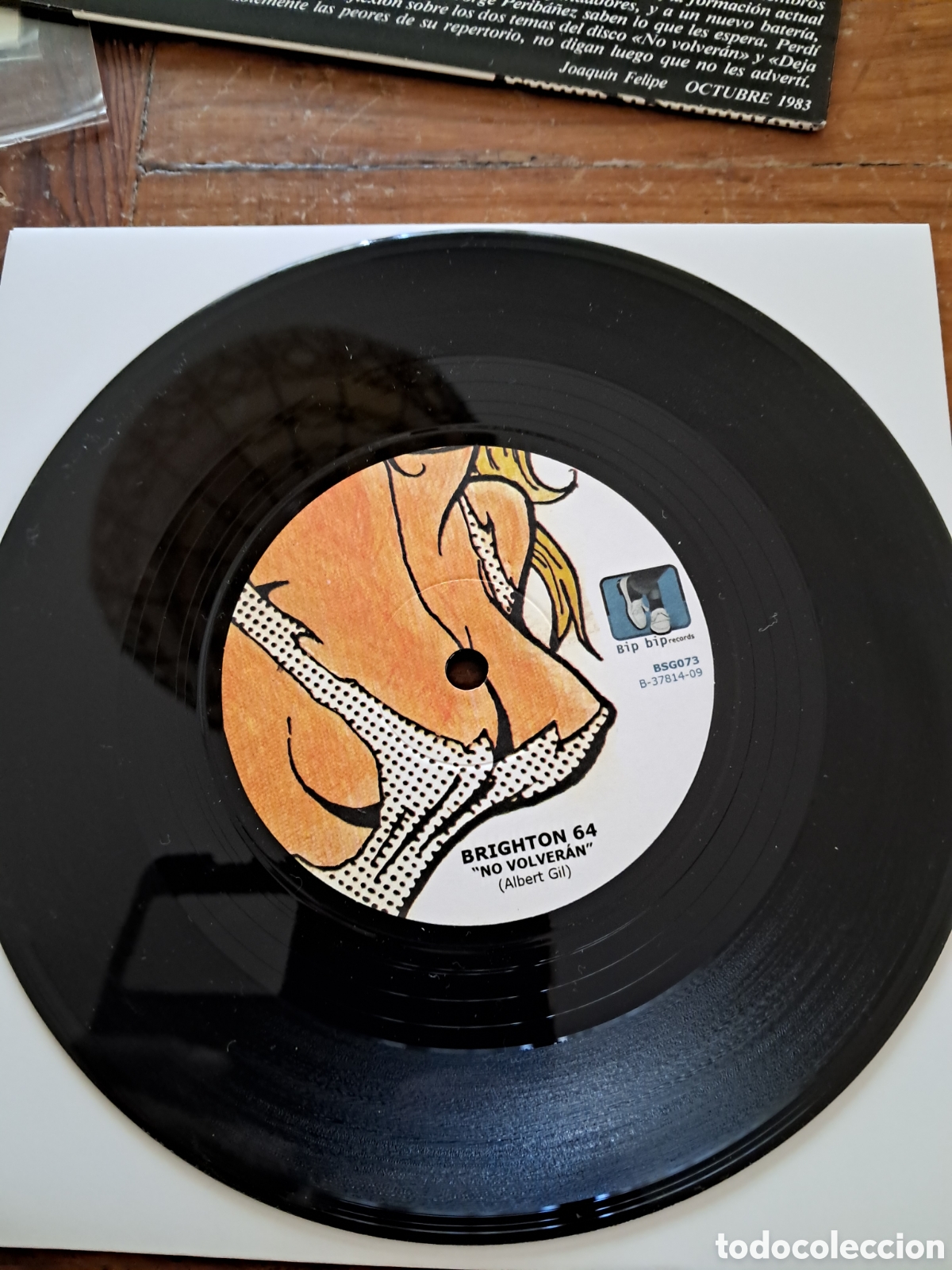 Discos de vinilo: Brighton 64 - deja de tocar a mi chica - Foto 4