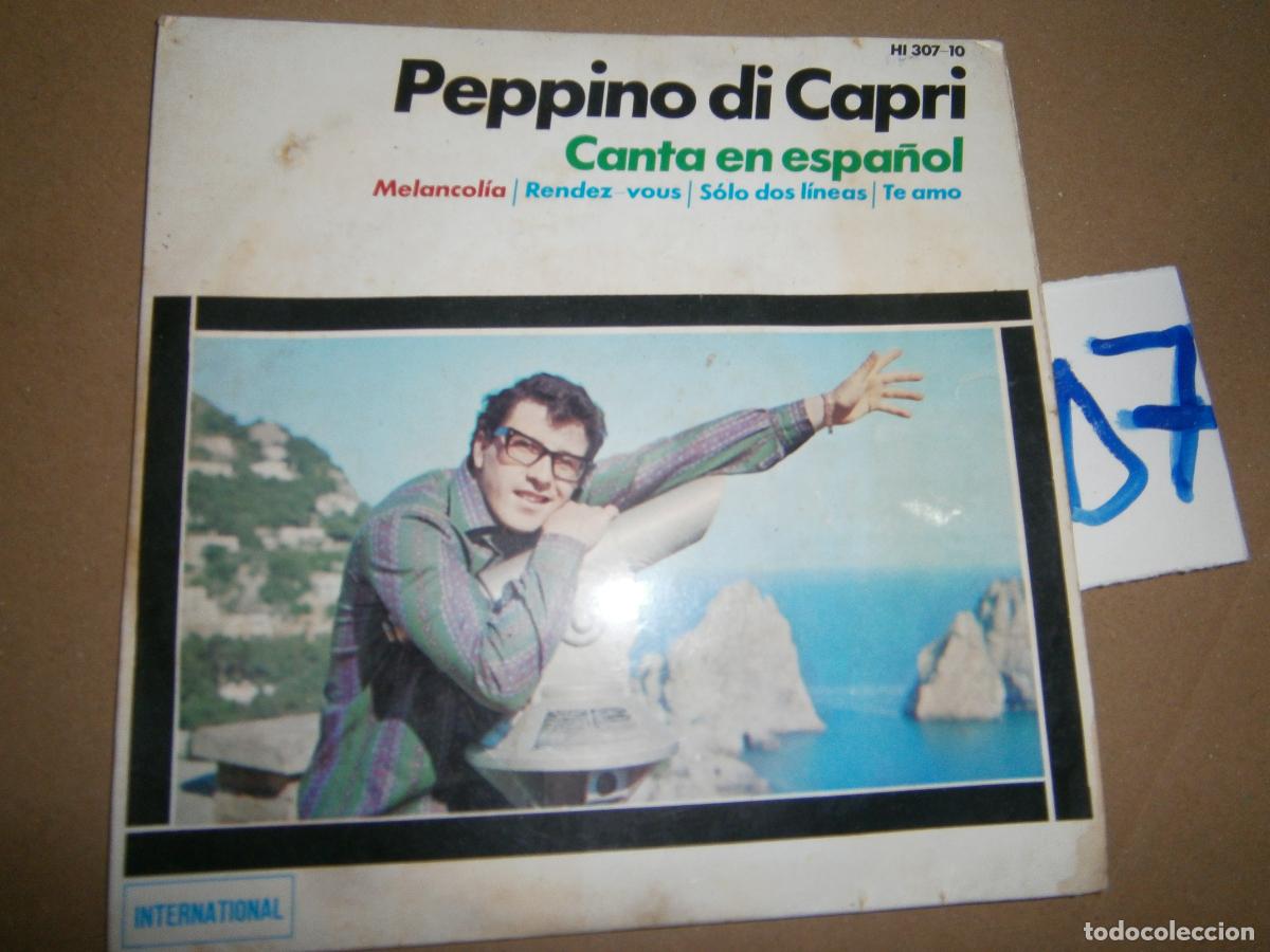 Discos de vinilo: ANTIGUO VINILO - PEPPINO DE CAPRI - Foto 1