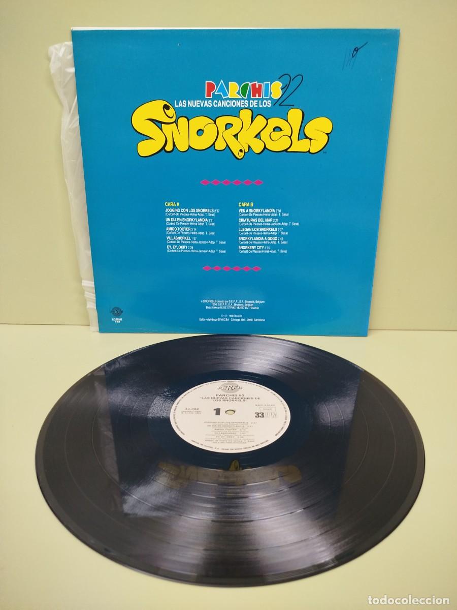 Discos de vinilo: PARCHIS - LAS NUEVAS CANCIONES DE LOS SNORKELS - DISCO DE VINILO - Foto 2