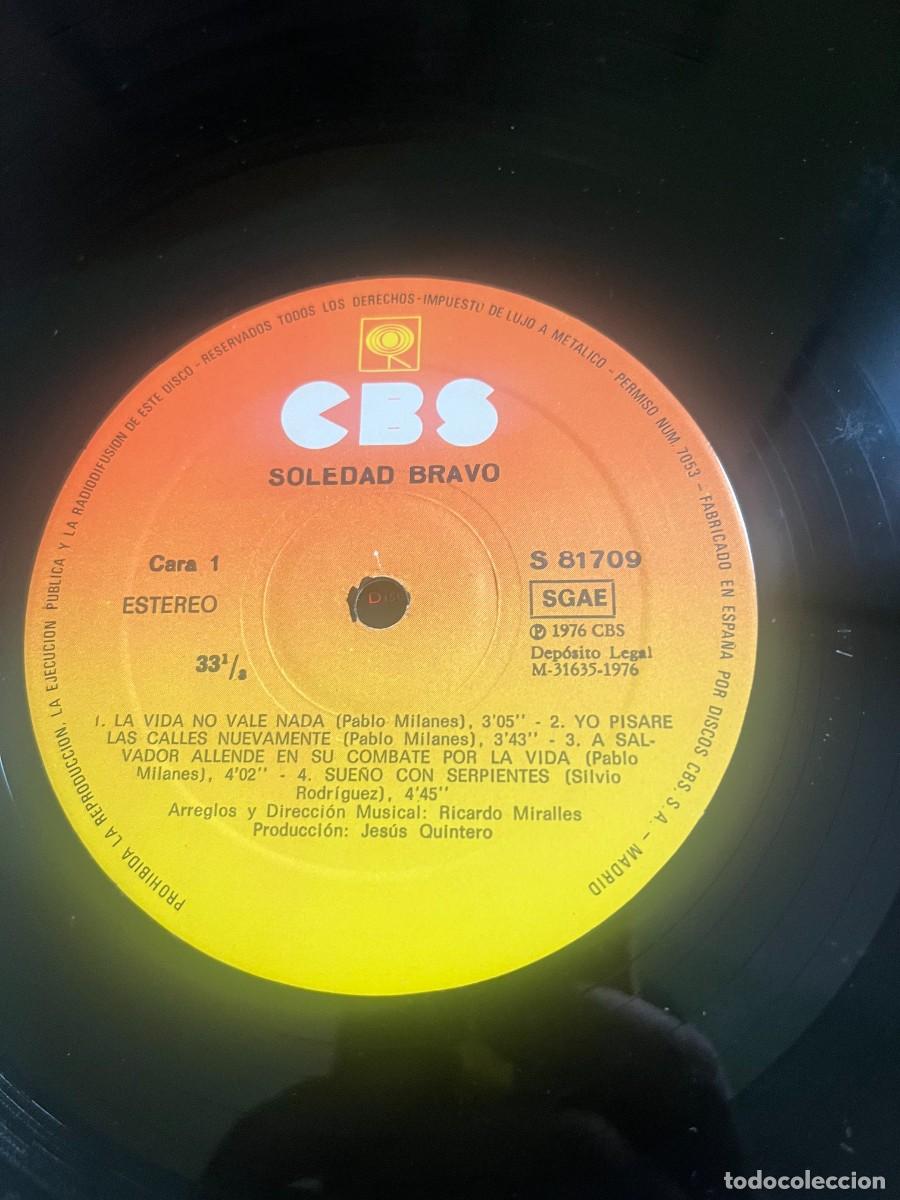 Discos de vinilo: Soledad Bravo Soledad Bravo - Foto 3