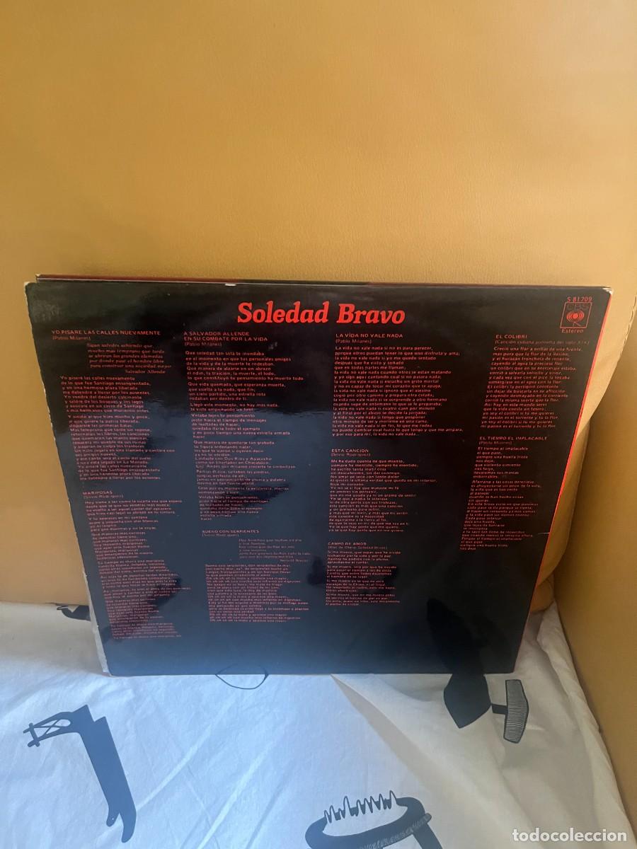 Discos de vinilo: Soledad Bravo Soledad Bravo - Foto 4