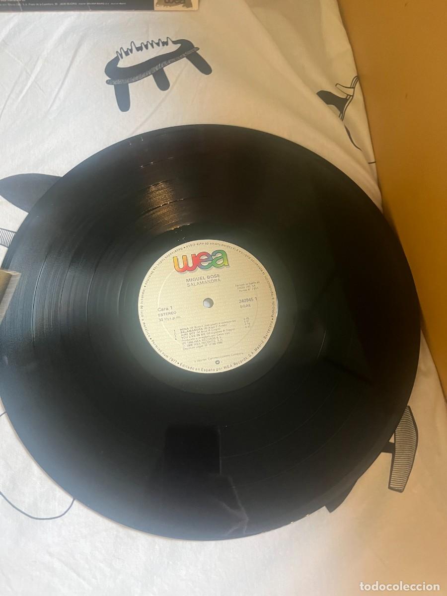 Discos de vinilo: Miguel Bos&eacute; Salamandra - Foto 4