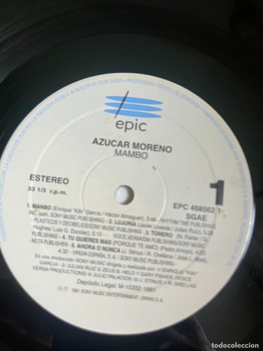 Discos de vinilo: Azucar Moreno Mambo album - Foto 5