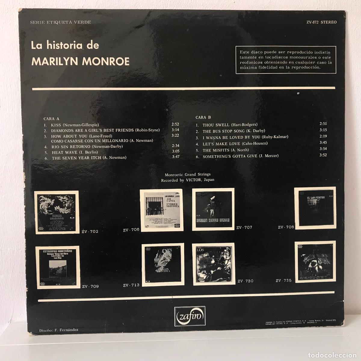 Discos de vinilo: La historia de Marilyn Monroe. Monroetic Grand String. - Foto 2