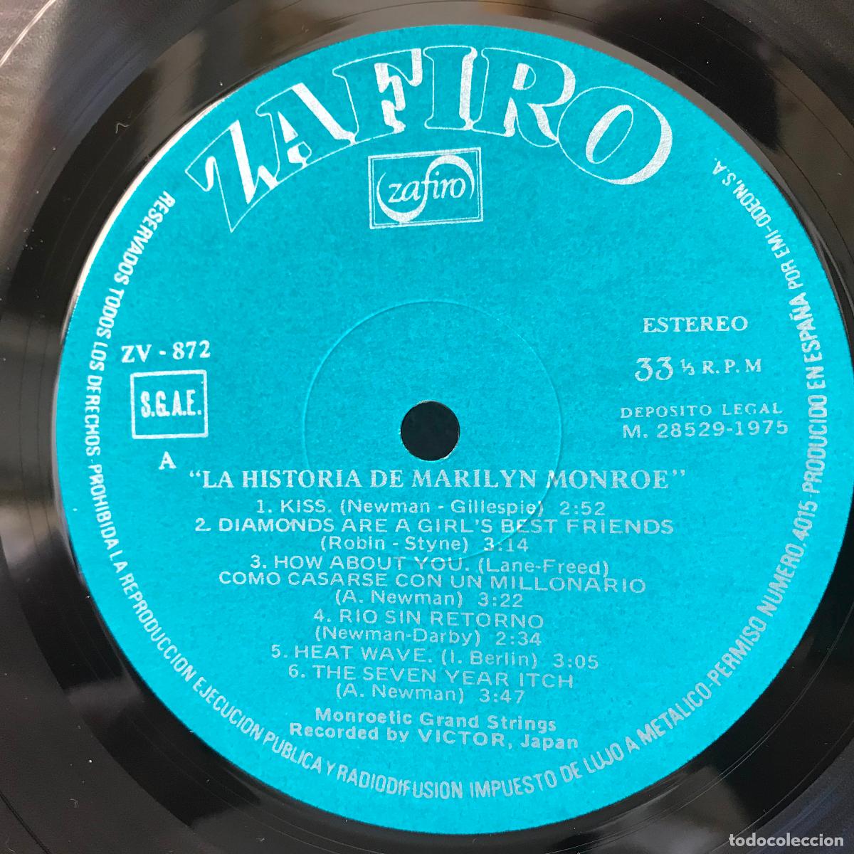 Discos de vinilo: La historia de Marilyn Monroe. Monroetic Grand String. - Foto 3