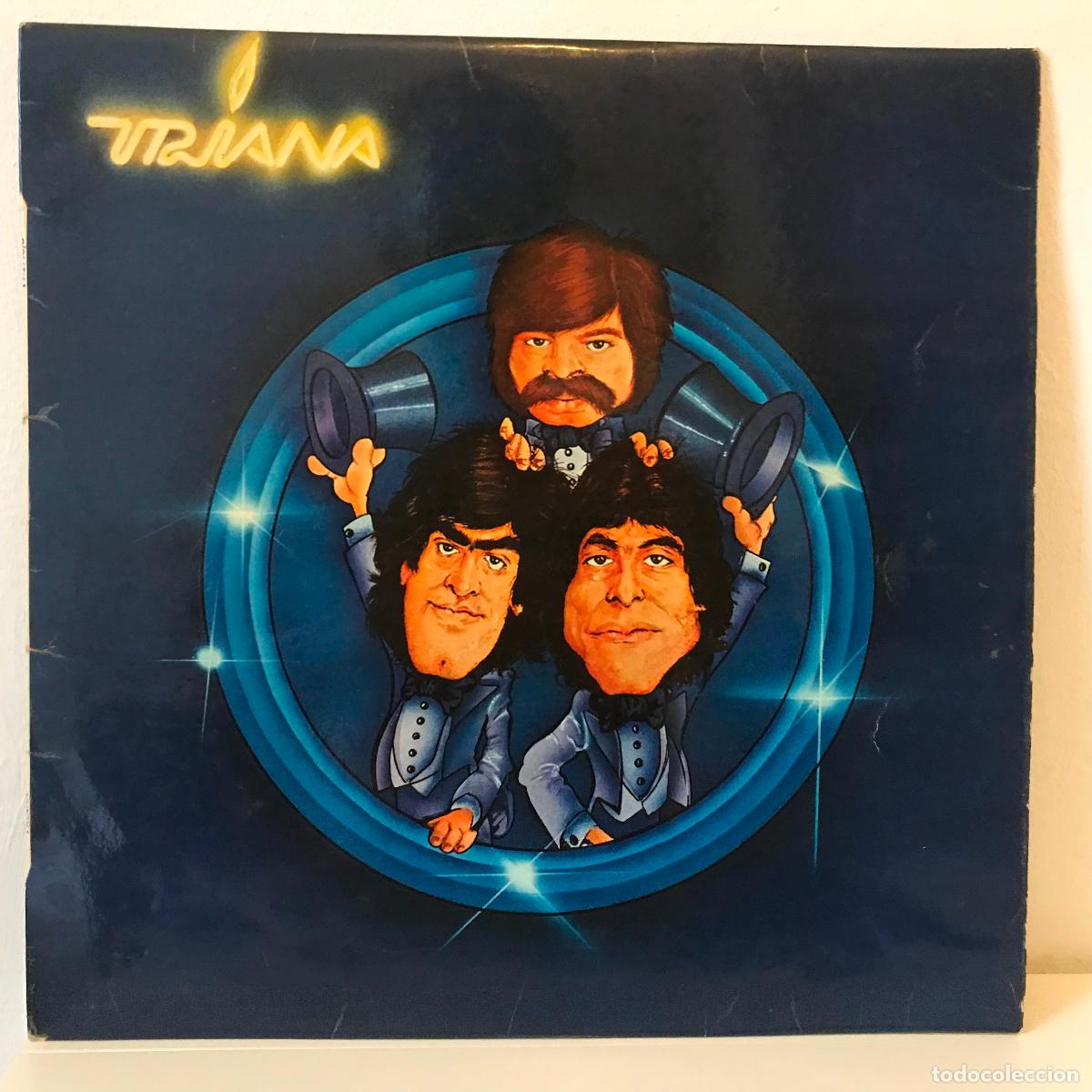 Vinyl records: Triana. Un mal sue&ntilde;o. INCLUYE ENCARTE, LETRAS, FOTOS. 1981