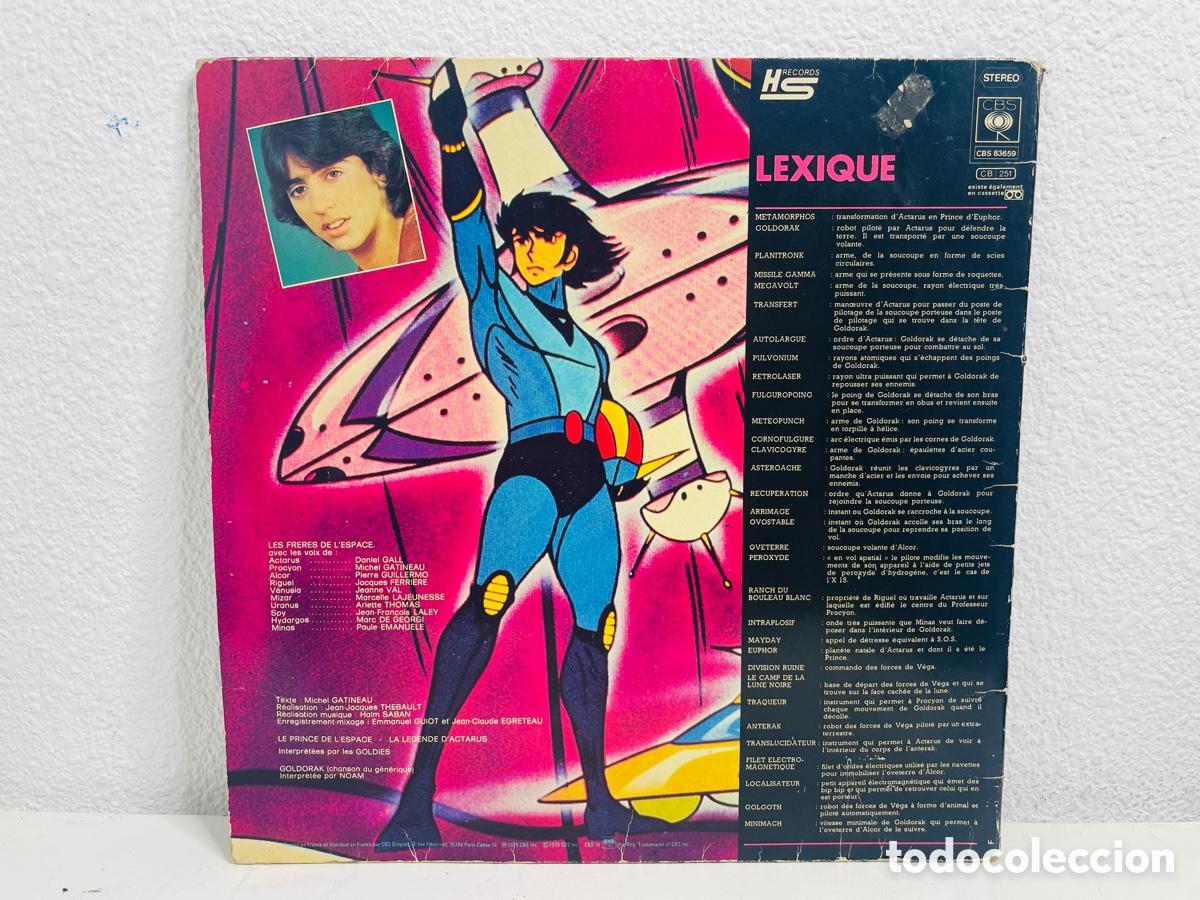 Discos de vinilo: Goldorak Vinilo Mazinger Z - Foto 3