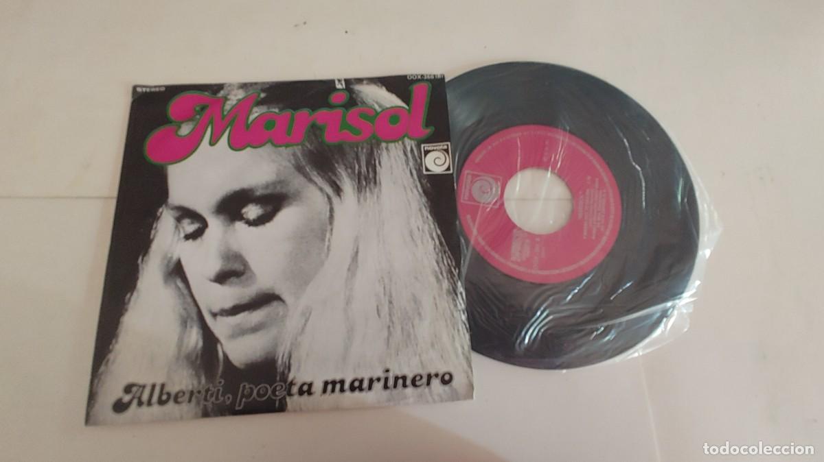 Discos de vinilo: MARISOL-SINGLE ALBERTI POETA MARINERO - Foto 1