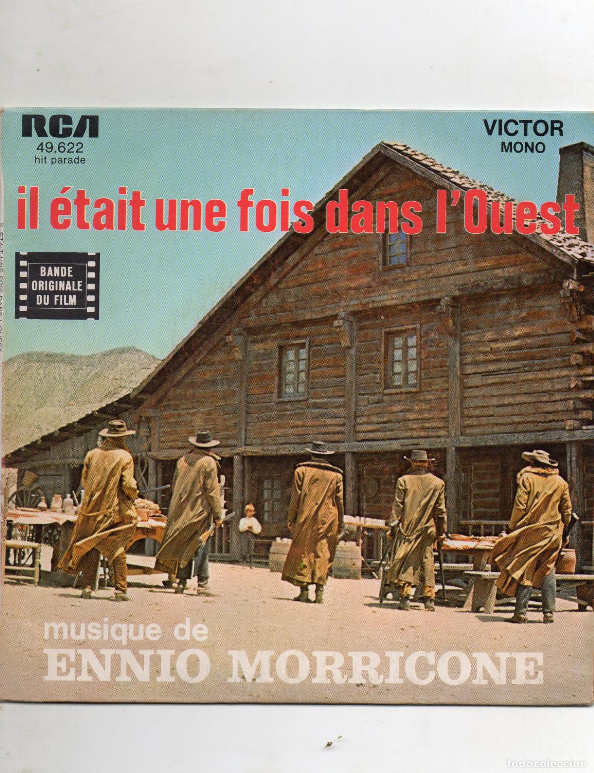 Discos de vinilo: ENNIO MORRICONE - EL HOMBRE DE LA ARMONICA - SINGLE - Foto 1