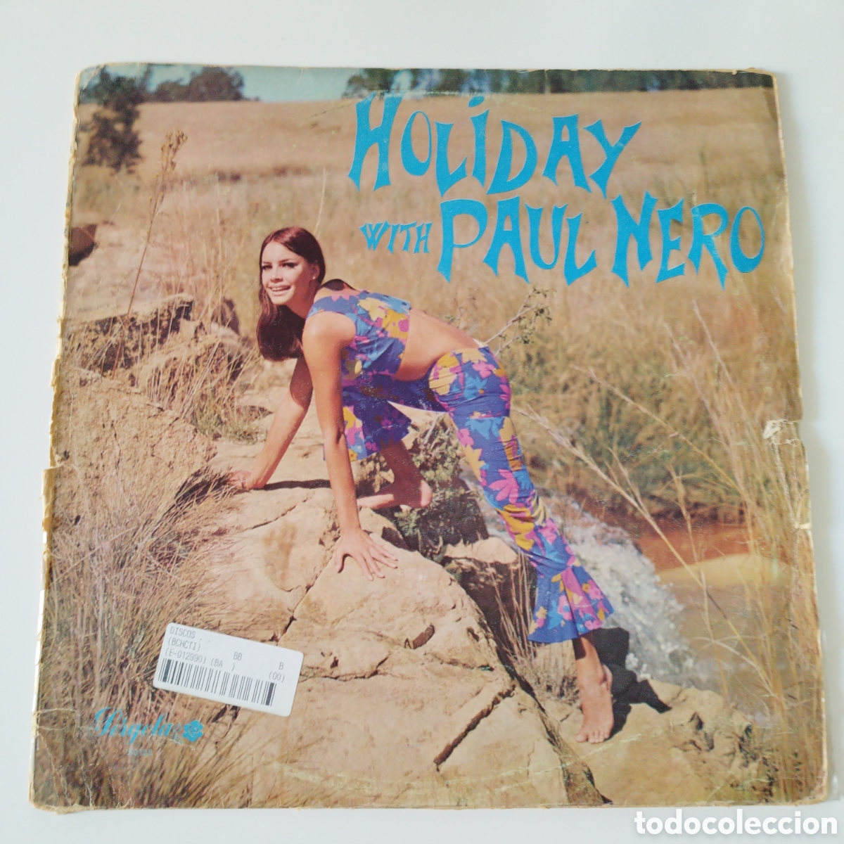 Dischi in vinile: VINILO LP / PAUL NERO / HOLIDAY WITH PAUL NERO / 1968 / ESPA&Ntilde;A / P&Eacute;RGOLA