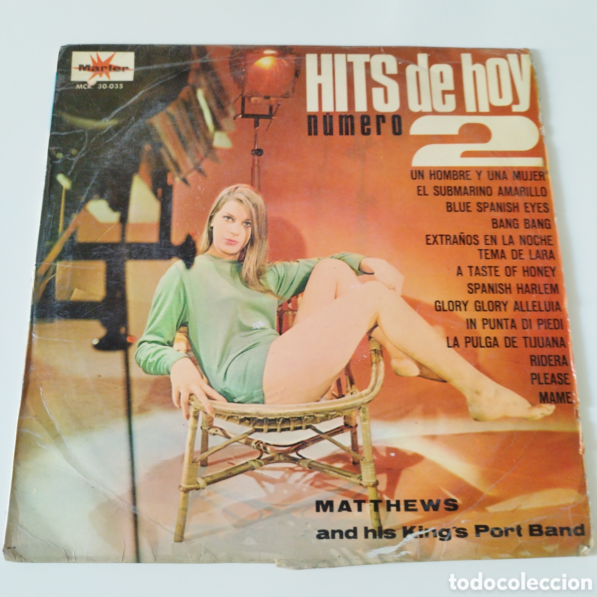 Discos de vinilo: VINILO LP / HITS DE HOY N&Uacute;MERO 2 / MATTHEWS AND HIS KING'S PORT BAND /