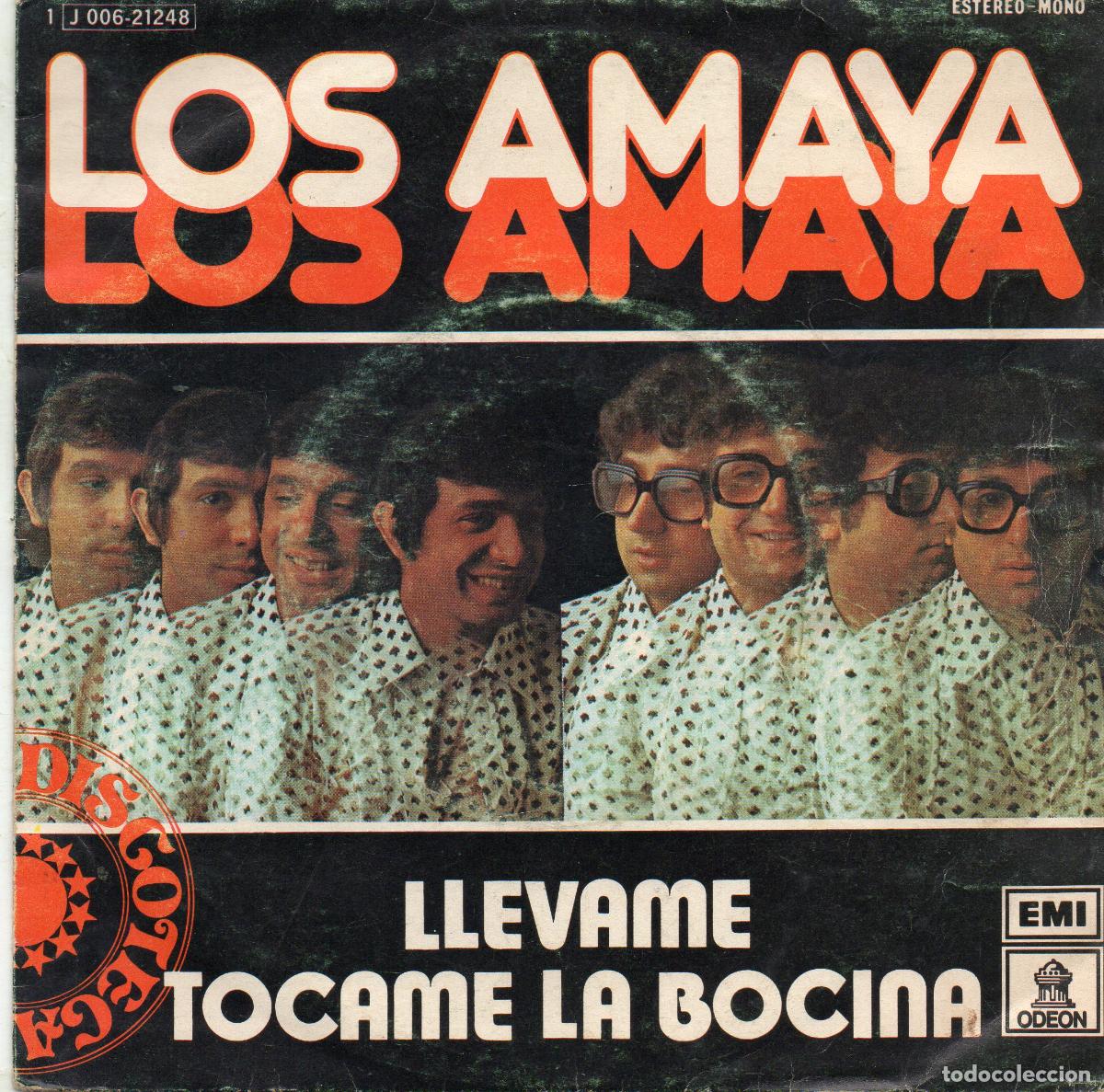 Discos de vinilo: LOS AMAYA - LLEVAME - SINGLE - Foto 1