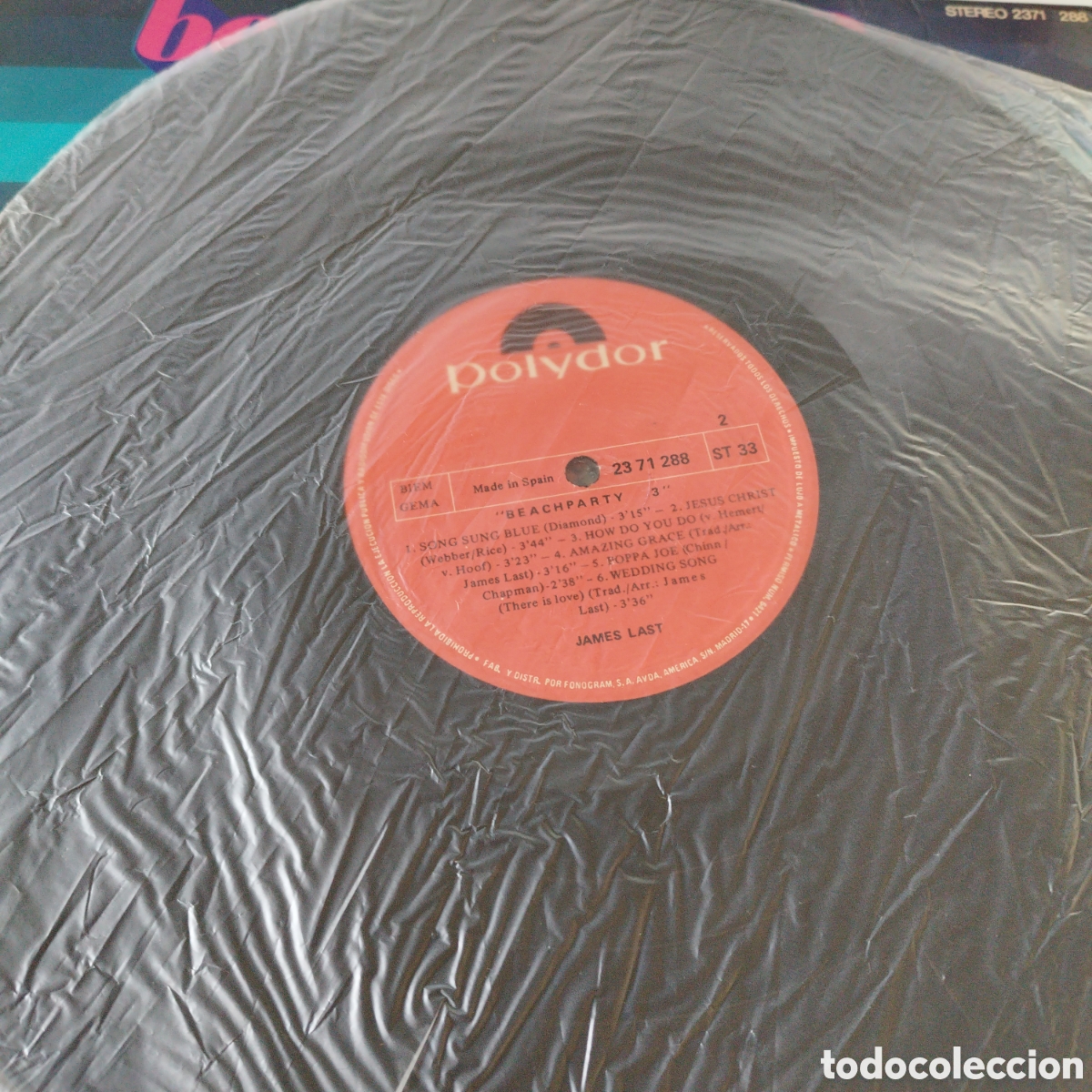 Discos de vinilo: VINILO LP / JAMES LAST / BEACH PARTY 3 / - Foto 3