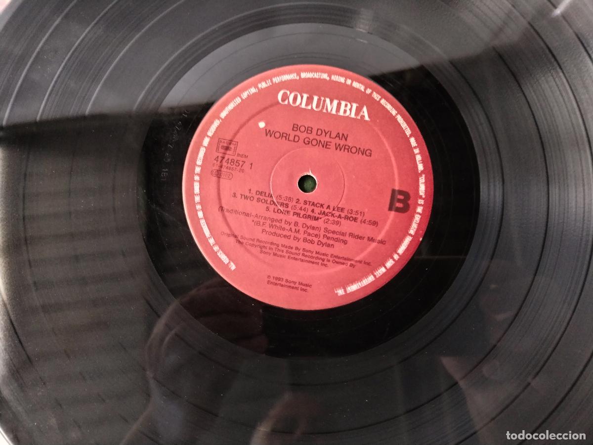 Discos de vinilo: Bob Dylan - World Gone Wrong 1993 - c135 - Foto 2