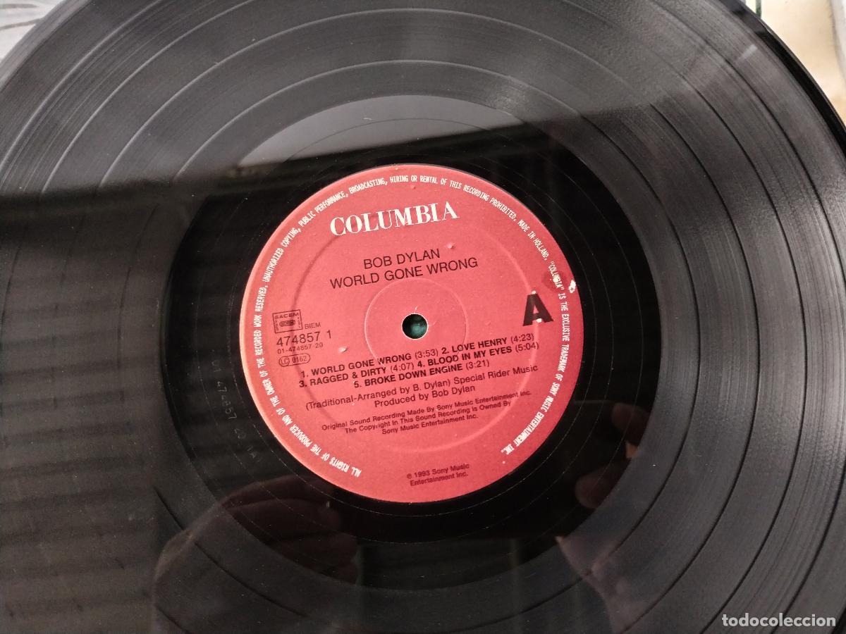 Discos de vinilo: Bob Dylan - World Gone Wrong 1993 - c135 - Foto 4