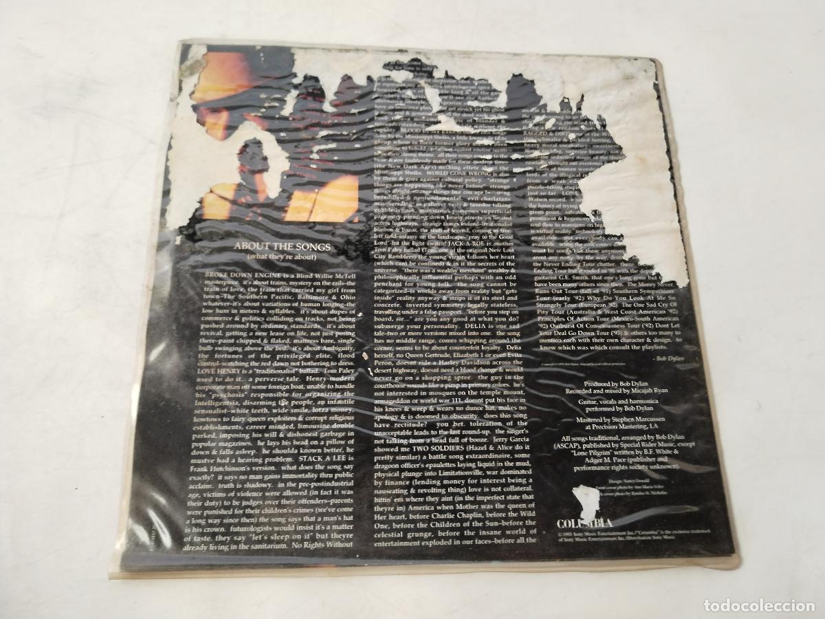 Discos de vinilo: Bob Dylan - World Gone Wrong 1993 - c135 - Foto 6