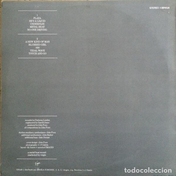 Discos de vinilo: John Foxx &ndash; Metamatic - Foto 2