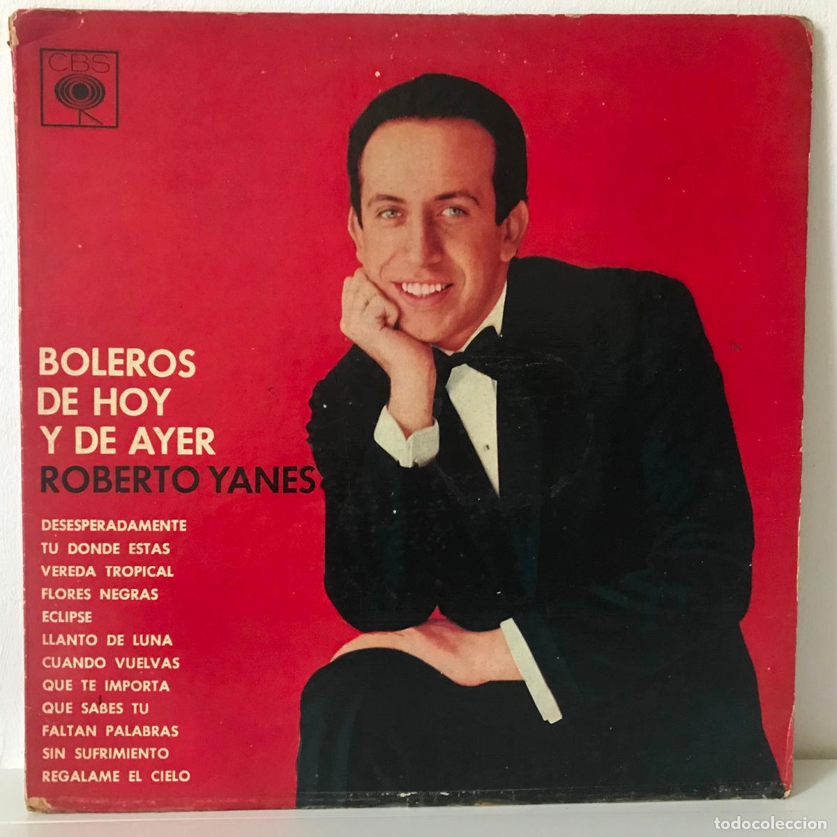 Discos de vinilo: Roberto Yanes. Boleros de hoy y de ayer - Foto 1