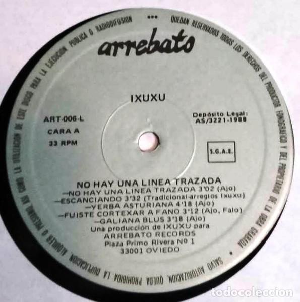 Discos de vinilo: Ixvxv &ndash; ... No Hay Una L&iacute;nea Trazada - Foto 2