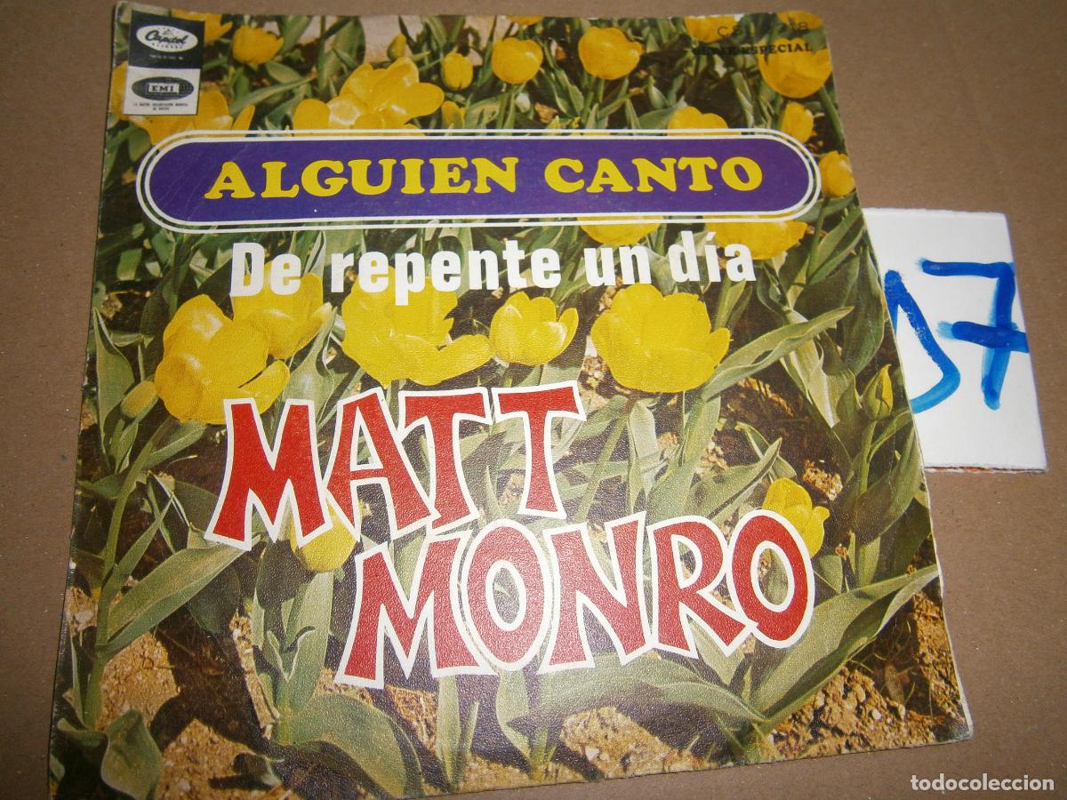 Discos de vinilo: ANTIGUO SINGLES - MATT MONRO - Foto 1