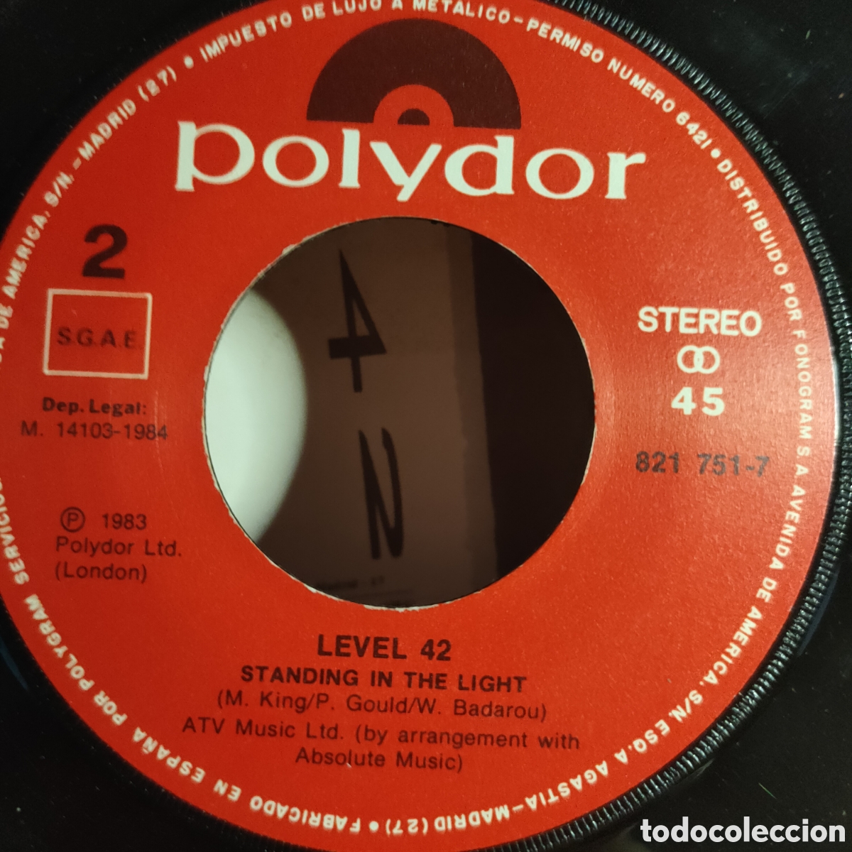 Discos de vinilo: Level 42 &ndash; Micro-Kid . 1984 original Spain disco 7&rdquo; vinilo - Foto 4