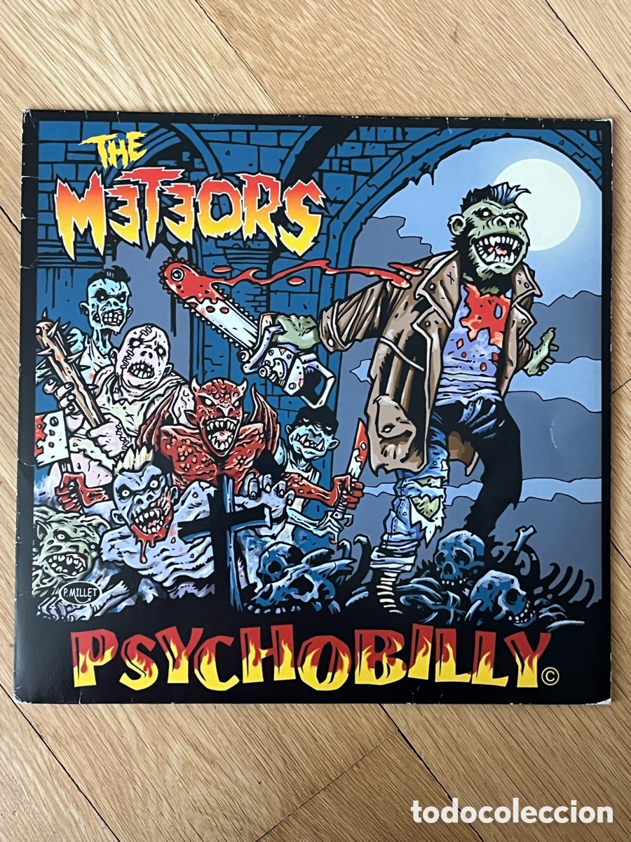 Discos de vinilo: Meteors - Psychobilly - LP - Foto 1