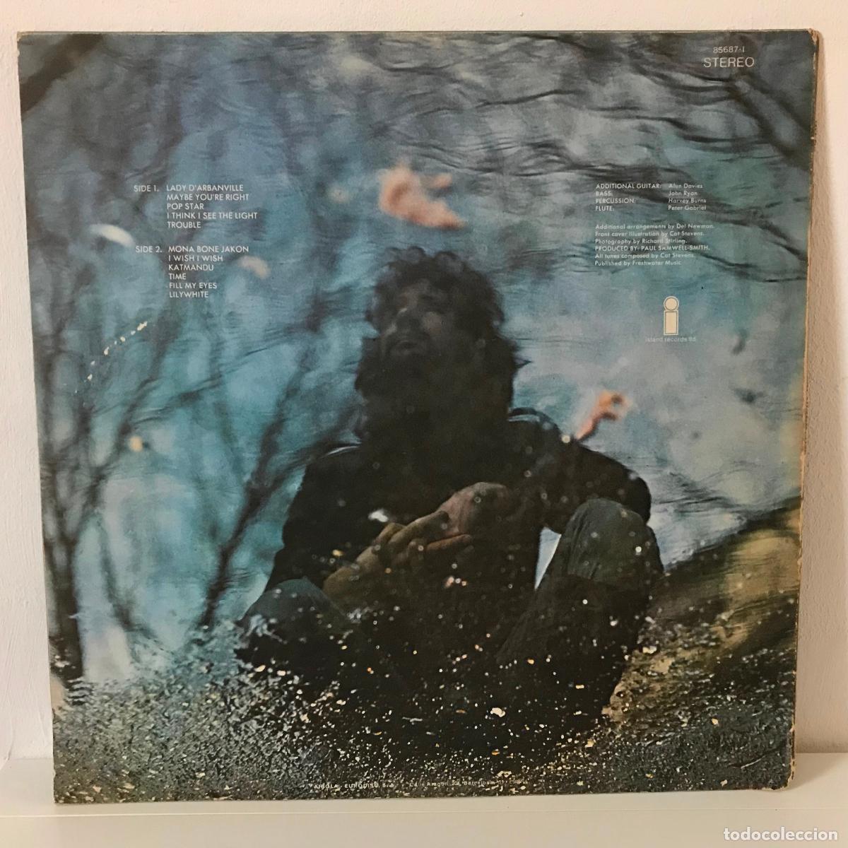 Discos de vinilo: Cat Stevens. Mona Bone Jakon. PEDIDO M&Iacute;NIMO 5&euro; - Foto 2