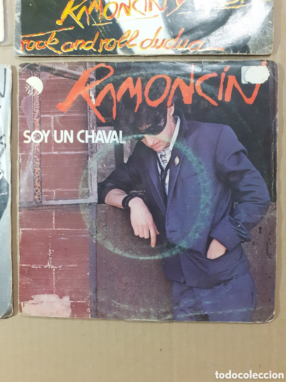 Discos de vinilo: Ramoncin. 4 singles. Rock and roll dudua. - Foto 5