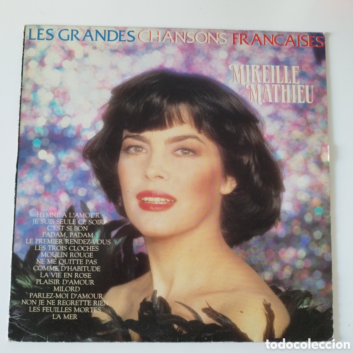 Discos de vinilo: VINILO LP / LES GRANDES CHANSONS FRANCAISES / MIREILLE MATHIEU / ARIOLA /