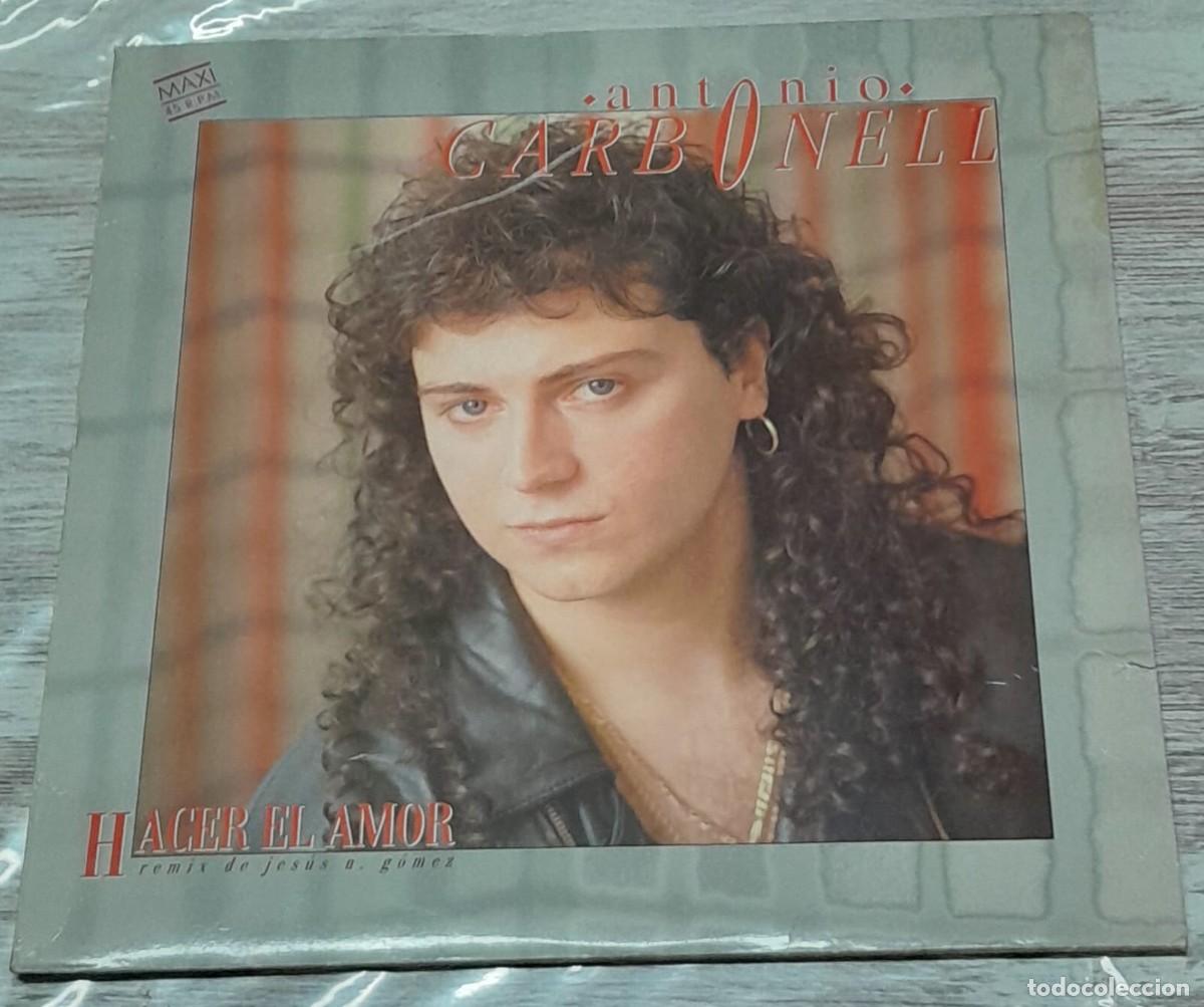 Discos de vinilo: ANTONIO CARBONELL - HACER EL AMOR - MAXI - Foto 1