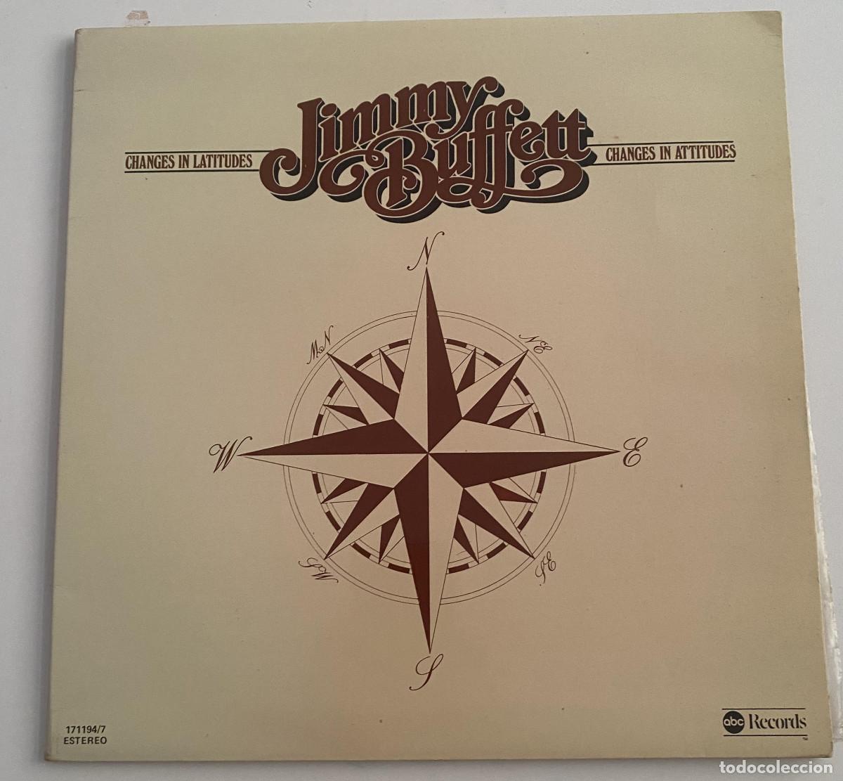 Discos de vinilo: JIMMY BUFFETT - CHANGES IN ATTITUDE - LP - ABC RECORDS - 1977 - Foto 1