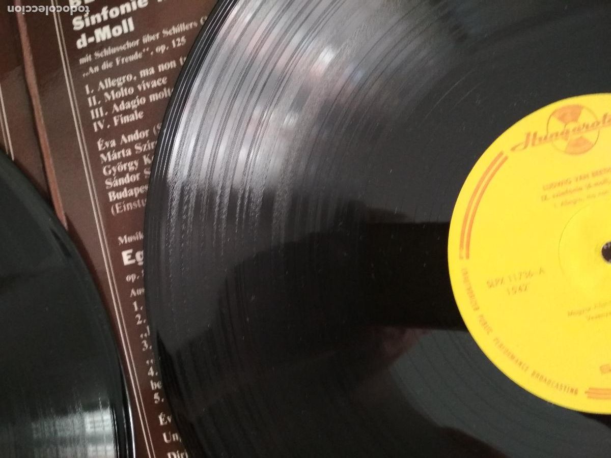 Discos de vinilo: beethoven, symphony n 9, ferencsik, 2 LPS - Foto 3