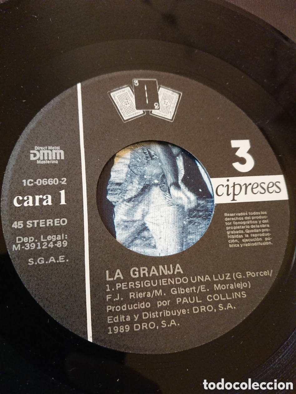 Discos de vinilo: La Granja - Persiguiendo una luz - Foto 3