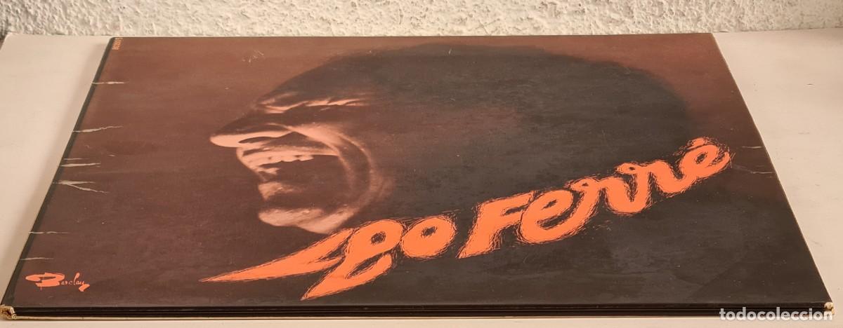 Discos de vinilo: L&eacute;o Ferr&eacute; - Disco Vinilo - Canci&oacute;n Francesa - Foto 2
