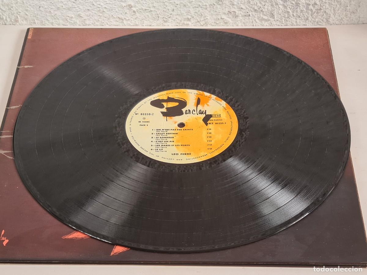 Discos de vinilo: L&eacute;o Ferr&eacute; - Disco Vinilo - Canci&oacute;n Francesa - Foto 21
