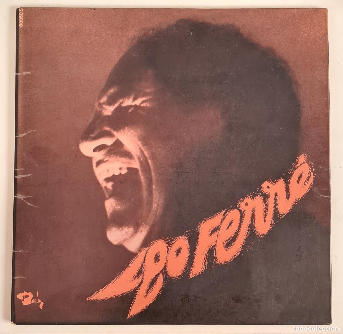 Discos de vinilo: L&eacute;o Ferr&eacute; - Disco Vinilo - Canci&oacute;n Francesa - Foto 1