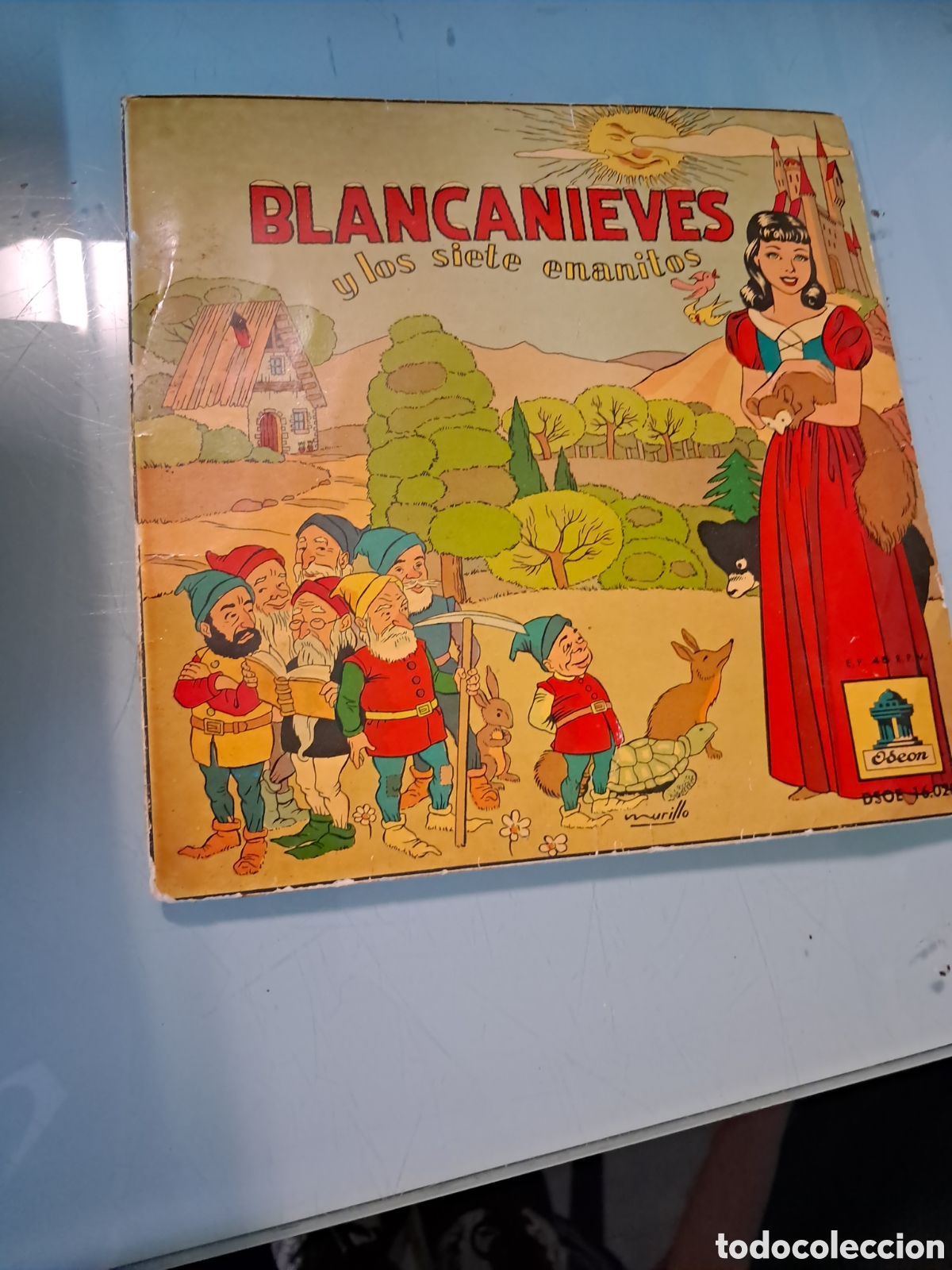 Discos de vinilo: Blanca nieves y los siete enanitos, single, odeon - Foto 1