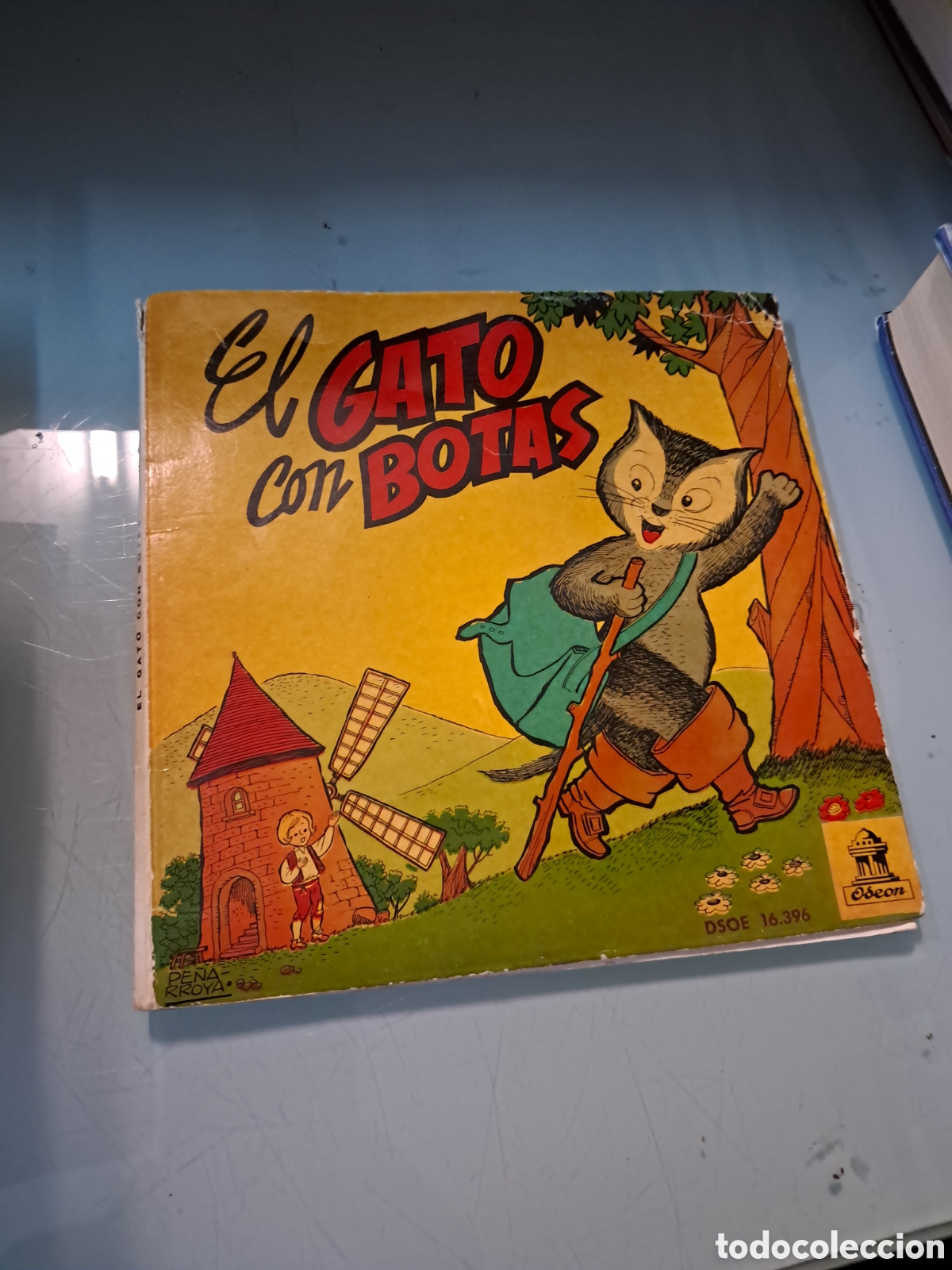 Discos de vinilo: El gato con botas, single, odeon - Foto 1