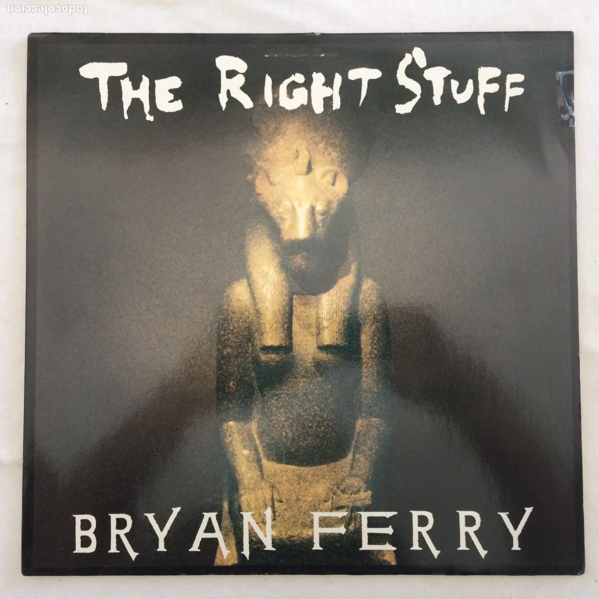 Discos de vinilo: Bryan Ferry &lrm;&ndash; The Right Stuff Germany 1987 Virgin Maxi - Foto 1