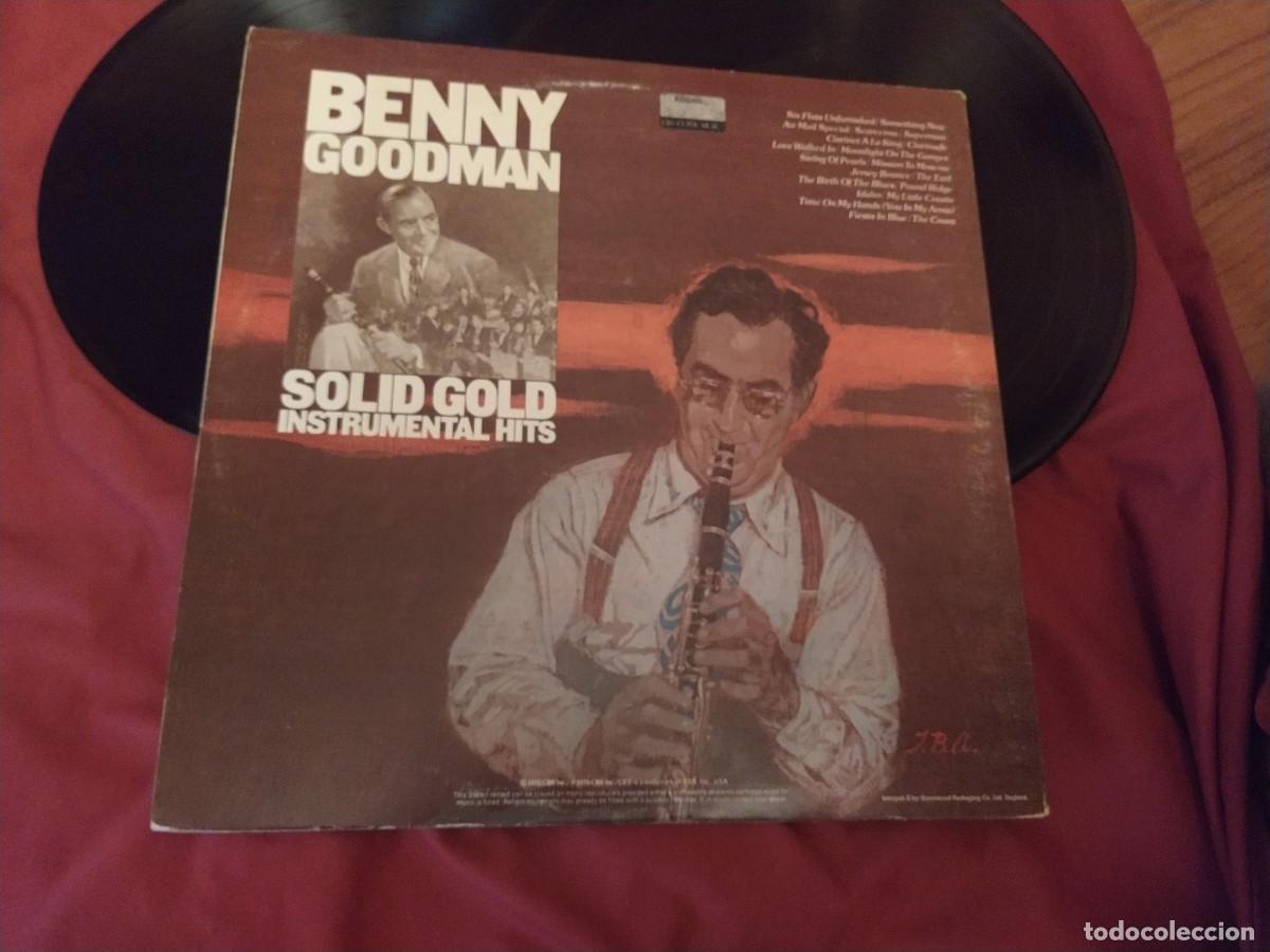 Discos de vinilo: Benny Goodman dobl&eacute; lp solid gold instrumental hits - Foto 3