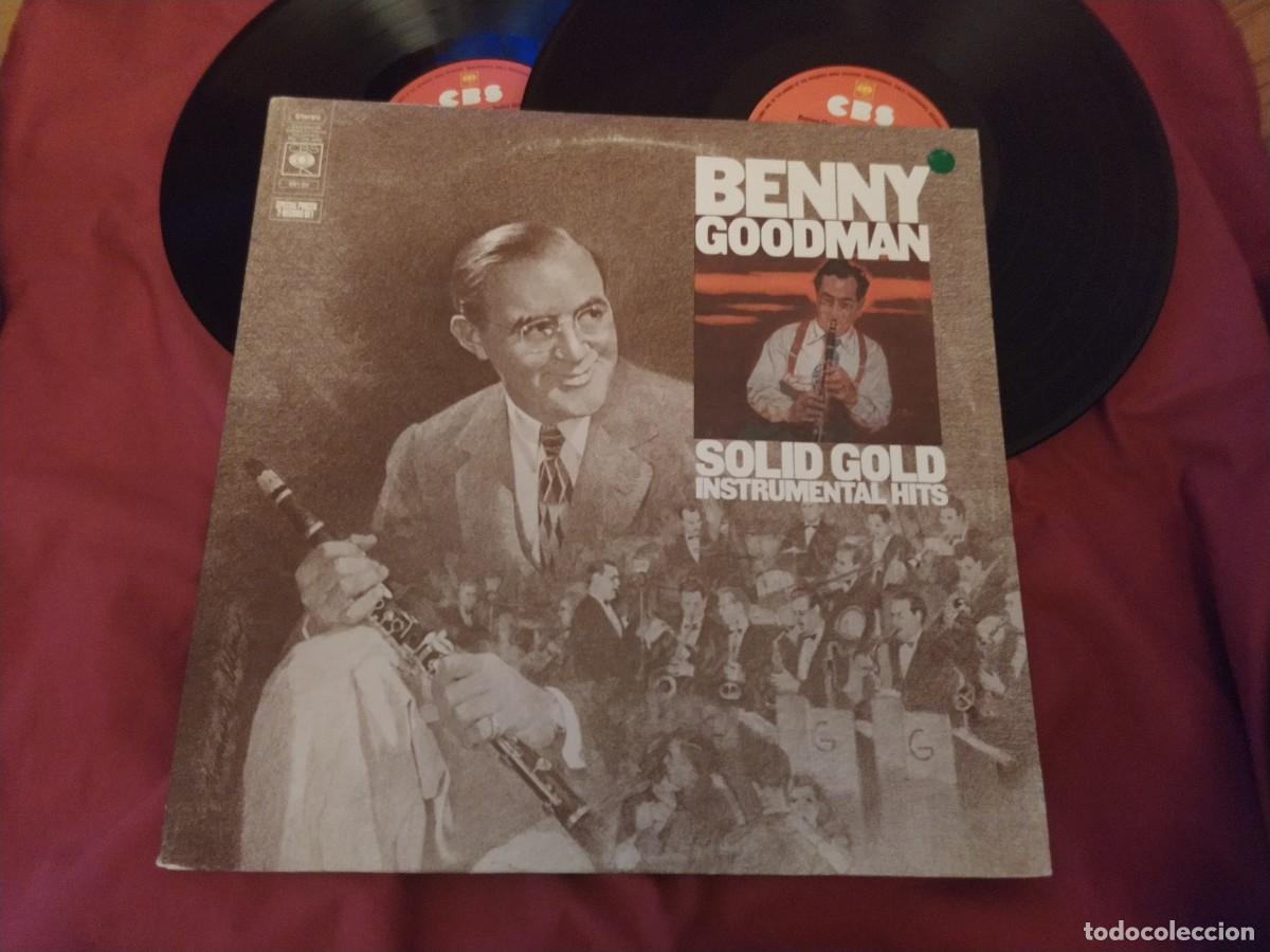 Discos de vinilo: Benny Goodman dobl&eacute; lp solid gold instrumental hits - Foto 1