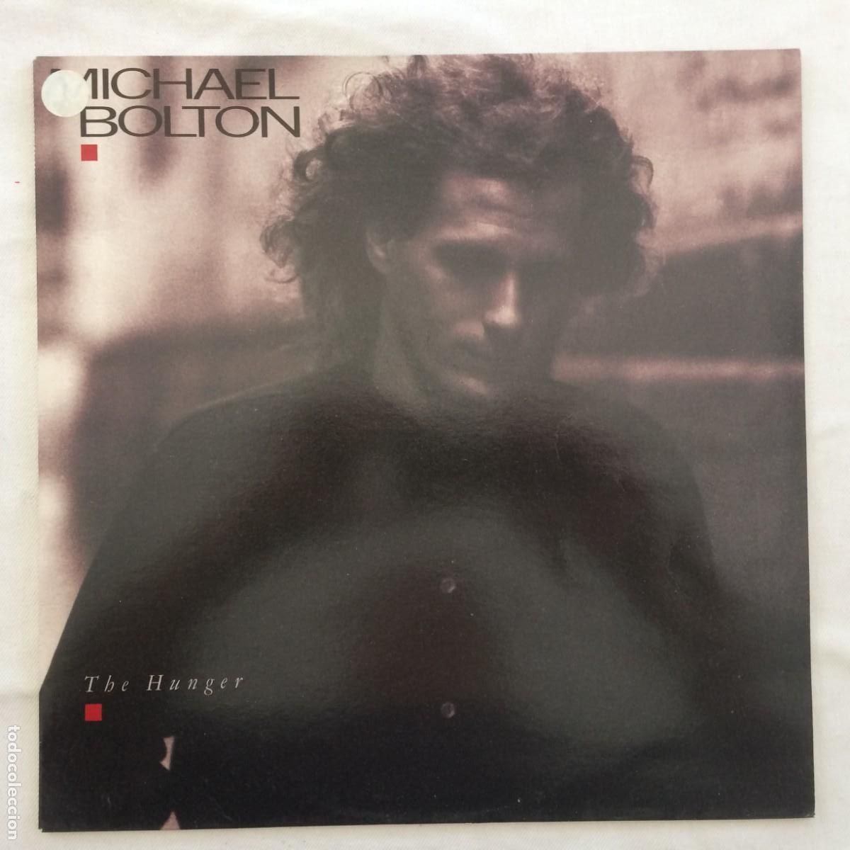 Discos de vinilo: Michael Bolton &lrm;&ndash; The Hunger Holanda 1987 CBS - Foto 1
