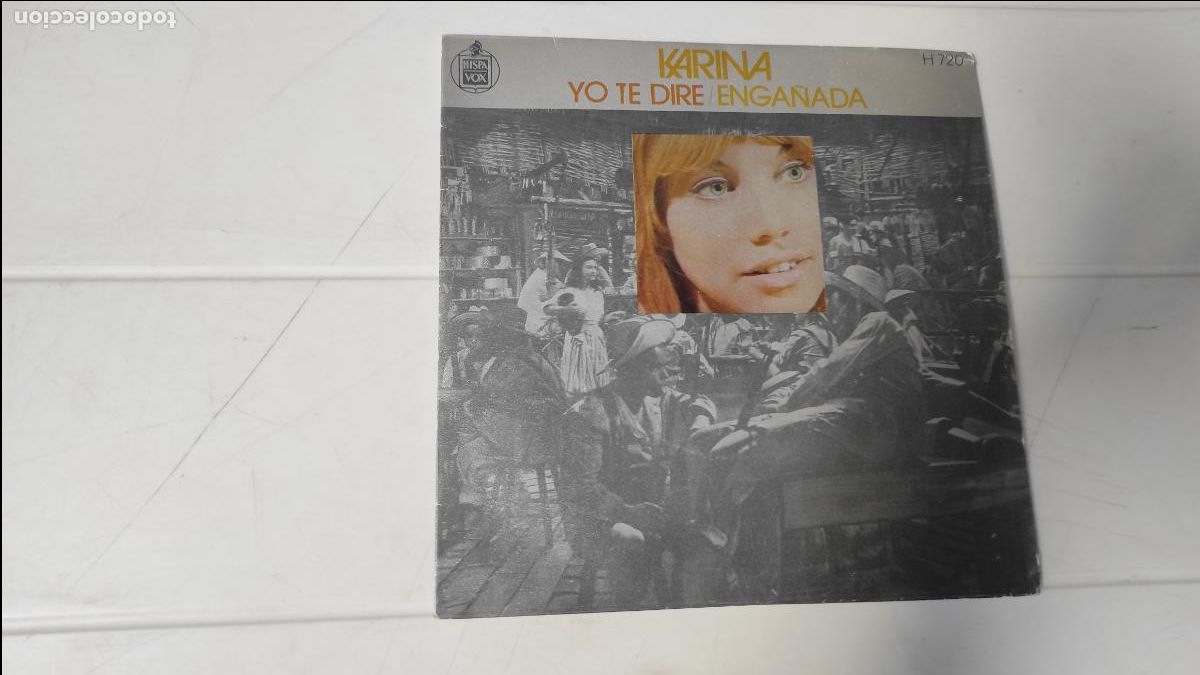 Discos de vinilo: SINGLE KARINA - YO TE DIR&Eacute; - Foto 1