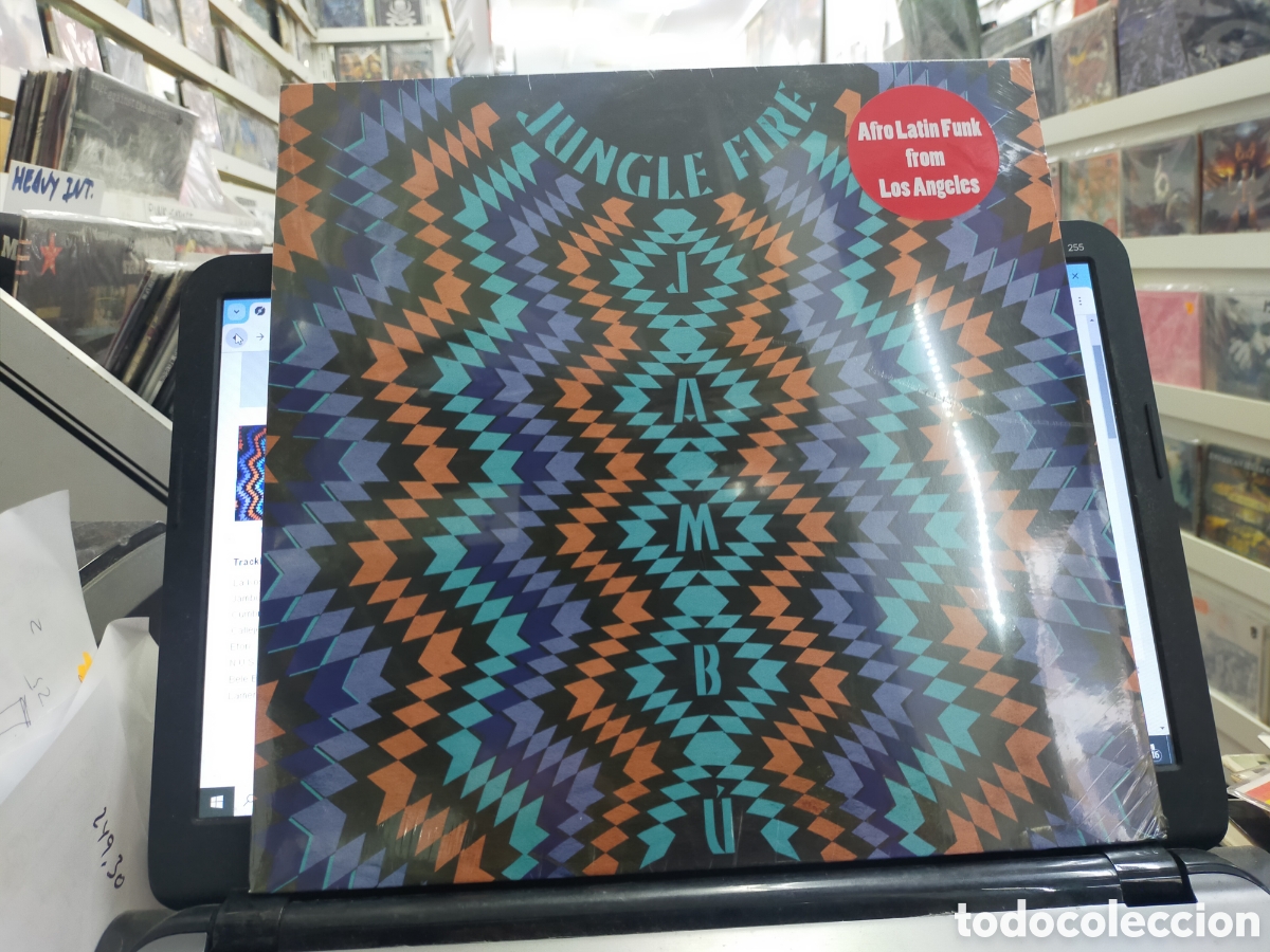 Vinyl records: Jungle fire LP jambu Francia 2016 precintado