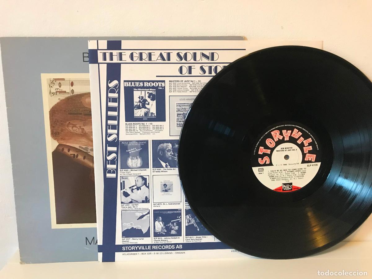 Discos de vinilo: Ben Webster. Master Of Jazz - Foto 3