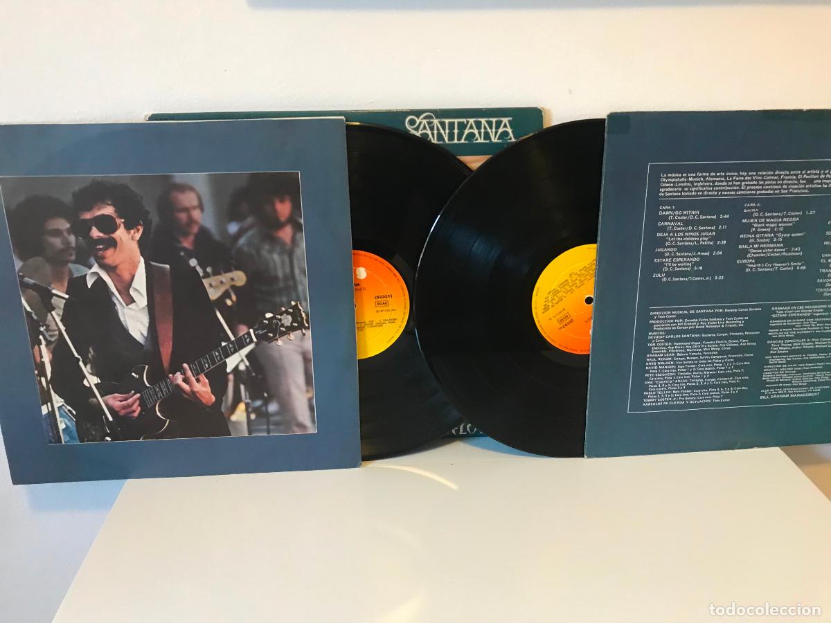 Discos de vinilo: Santana. Moonflower. 2 LPs - Foto 4